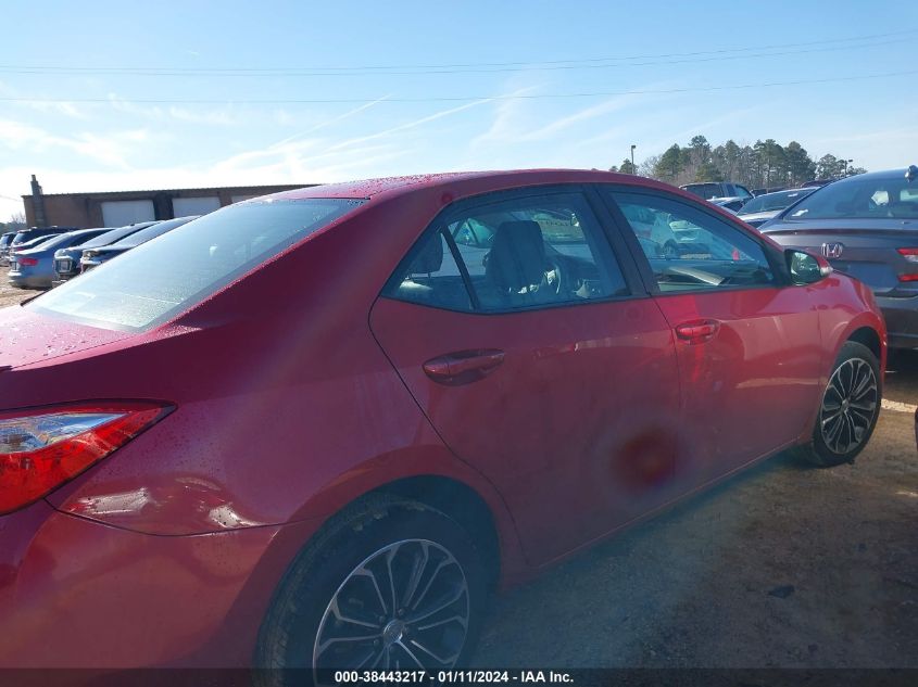 2014 TOYOTA COROLLA L/LE/LE PLS/PRM/S/S PLS - 2T1BURHE2EC072185