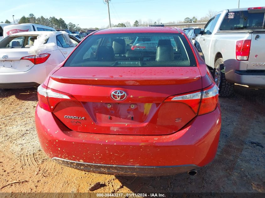 2014 TOYOTA COROLLA L/LE/LE PLS/PRM/S/S PLS - 2T1BURHE2EC072185