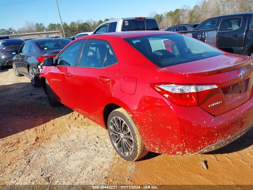 2014 TOYOTA COROLLA L/LE/LE PLS/PRM/S/S PLS - 2T1BURHE2EC072185