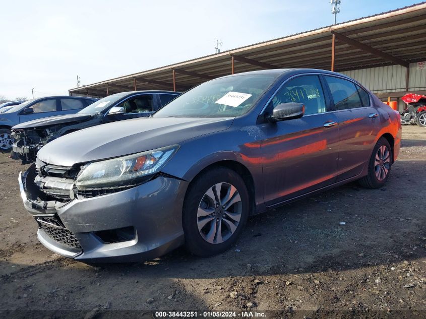 2014 HONDA ACCORD LX - 1HGCR2F32EA090321