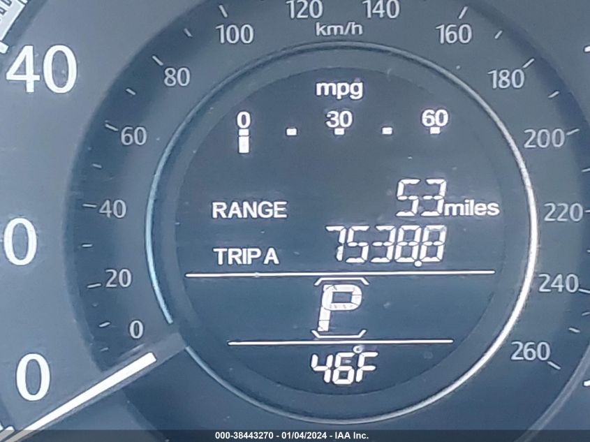 2013 HONDA ACCORD EX - 1HGCR2F74DA265007