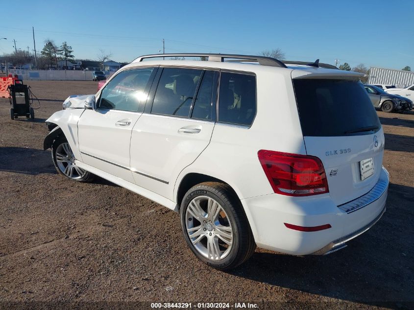 2013 MERCEDES-BENZ GLK 350 WDCGG5HB0DG013593