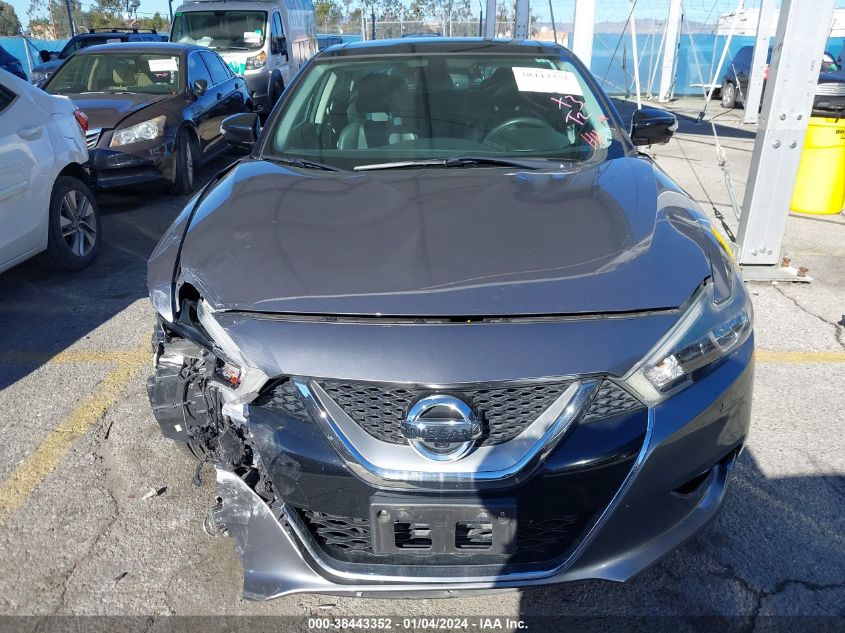 2016 NISSAN MAXIMA 3.5S/SV/SL/SR/PLAT - 1N4AA6AP6GC407383