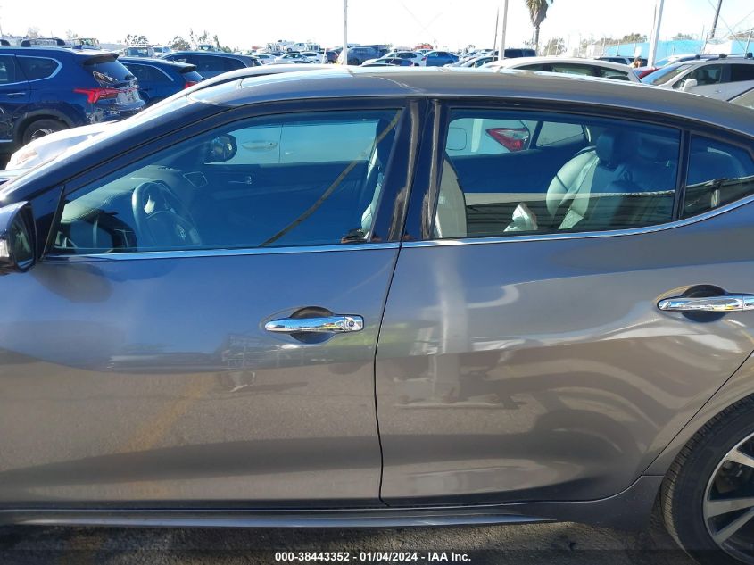 2016 NISSAN MAXIMA 3.5S/SV/SL/SR/PLAT - 1N4AA6AP6GC407383