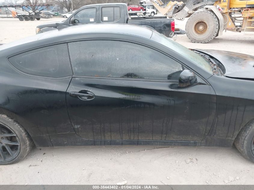 2013 HYUNDAI GENESIS 3.8 R-SPEC - KMHHU6KJ9DU107672