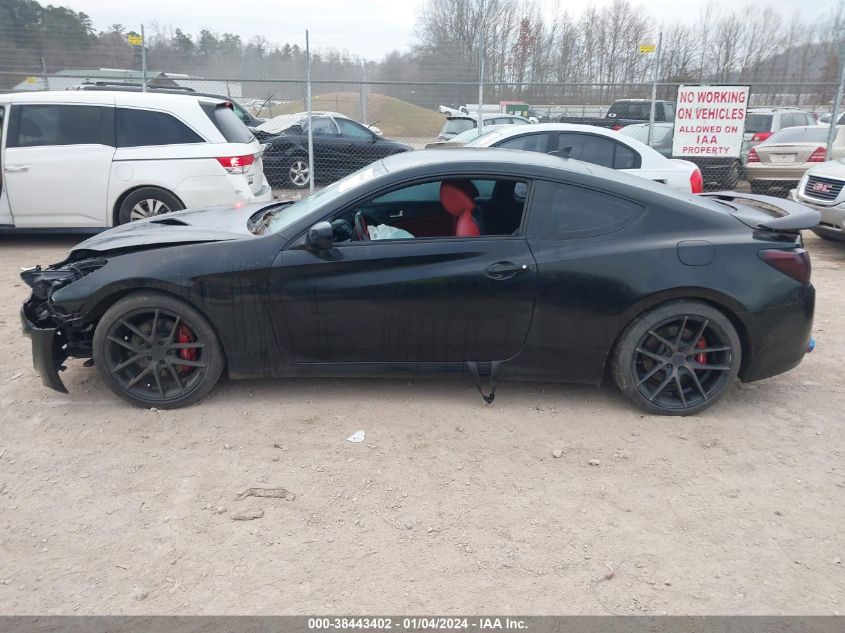 2013 HYUNDAI GENESIS 3.8 R-SPEC - KMHHU6KJ9DU107672