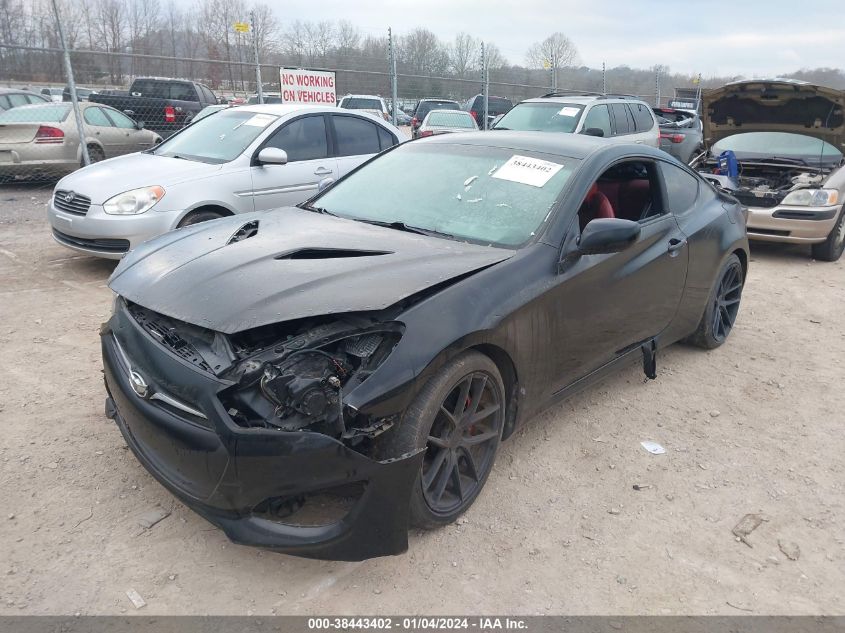 2013 HYUNDAI GENESIS 3.8 R-SPEC - KMHHU6KJ9DU107672