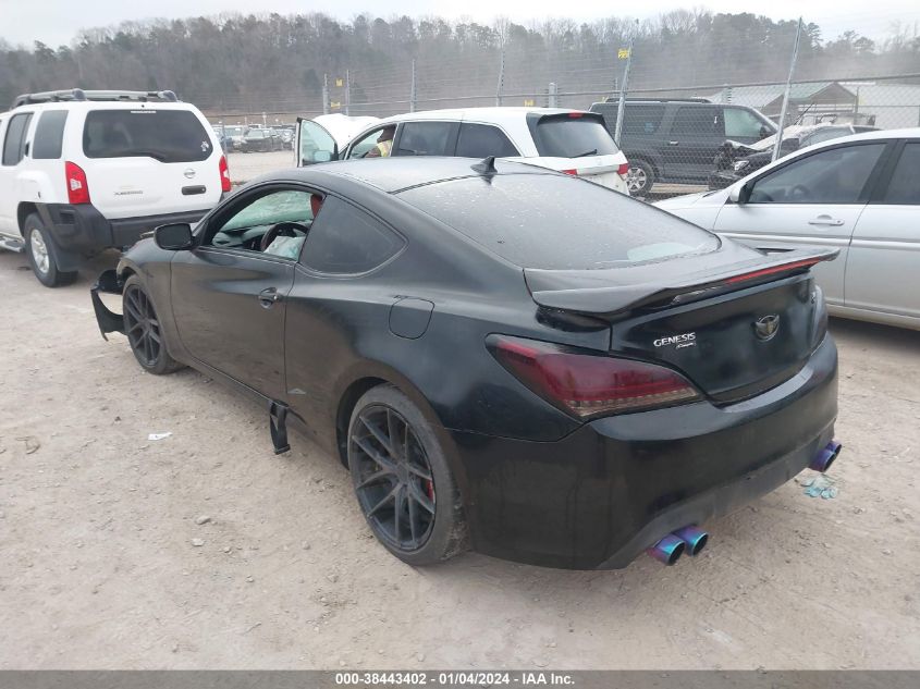 2013 HYUNDAI GENESIS 3.8 R-SPEC - KMHHU6KJ9DU107672