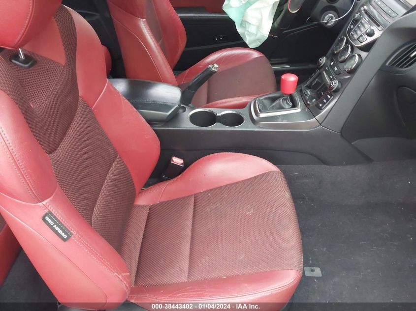 2013 HYUNDAI GENESIS 3.8 R-SPEC - KMHHU6KJ9DU107672