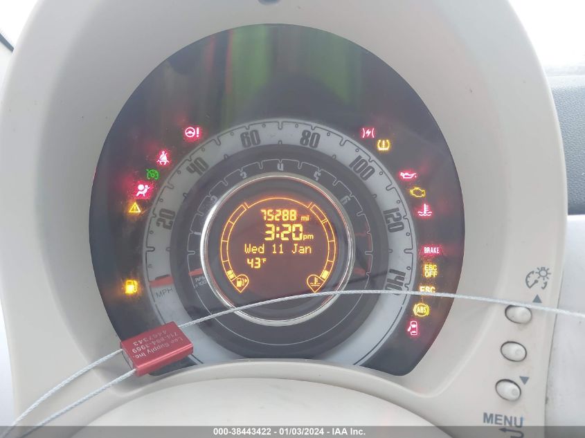 2013 FIAT 500 POP - 3C3CFFAR1DT741105