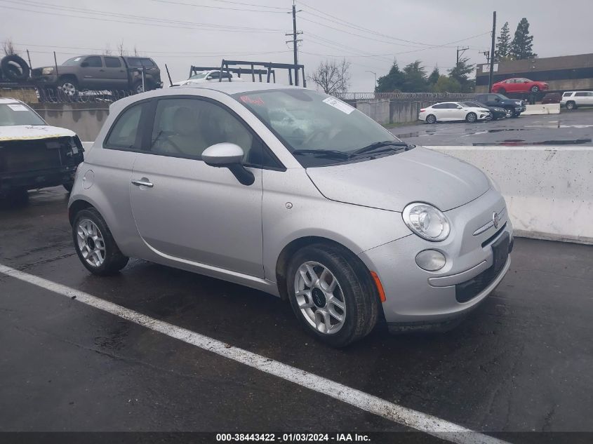 2013 FIAT 500 POP - 3C3CFFAR1DT741105