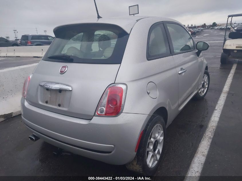 2013 FIAT 500 POP - 3C3CFFAR1DT741105