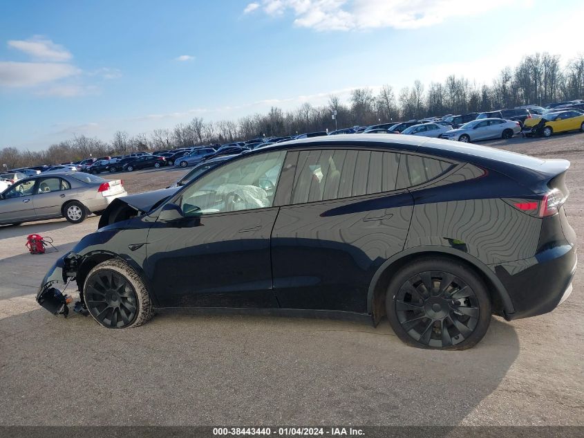 2023 TESLA MODEL Y AWD/LONG RANGE DUAL MOTOR ALL-WHEEL DRIVE - 7SAYGAEE3PF902021