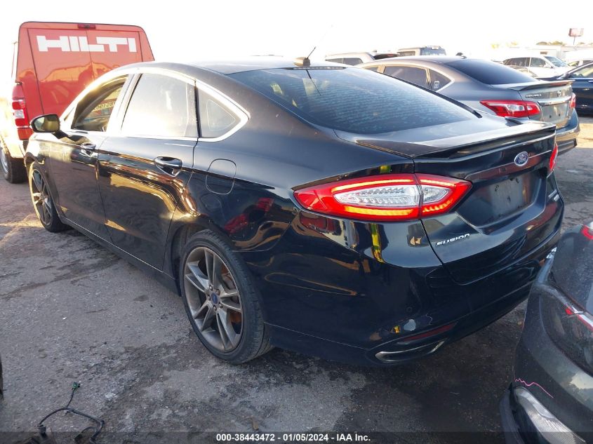 2016 FORD FUSION TITANIUM - 3FA6P0K93GR193276