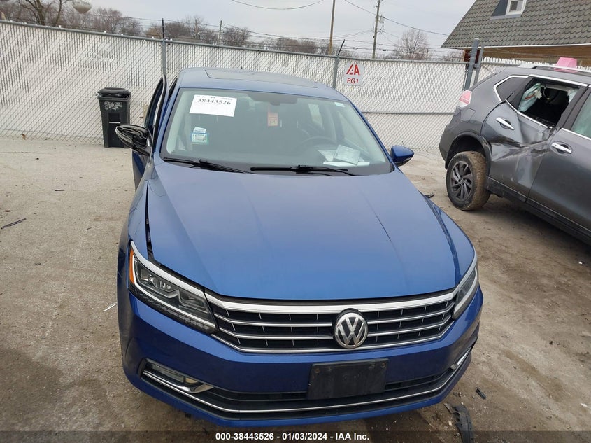 VIN 1VWGT7A30HC045387 2017 VOLKSWAGEN PASSAT SE
