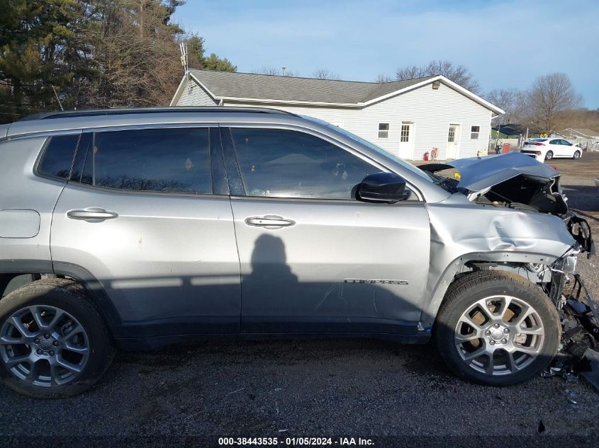 2022 JEEP COMPASS LATITUDE LUX 4X4 - 3C4NJDFB0NT128431