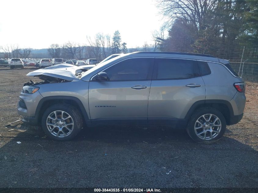2022 JEEP COMPASS LATITUDE LUX 4X4 - 3C4NJDFB0NT128431