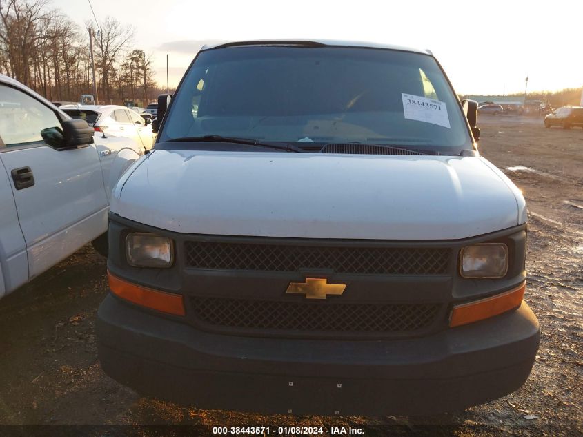 2014 CHEVROLET EXPRESS 3500 WORK VAN 1GCZGTCG0E1104454