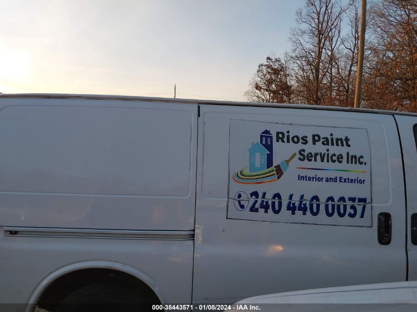 2014 CHEVROLET EXPRESS 3500 WORK VAN 1GCZGTCG0E1104454