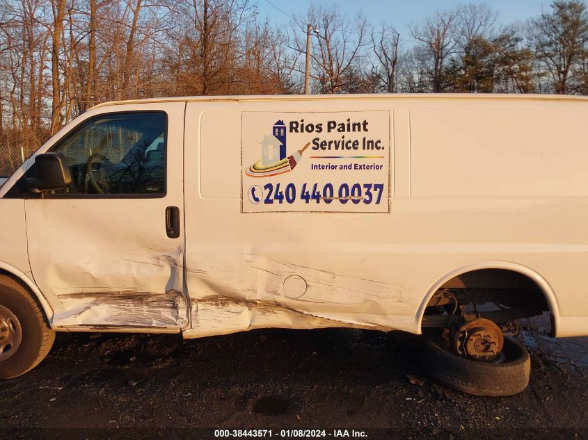 2014 CHEVROLET EXPRESS 3500 WORK VAN 1GCZGTCG0E1104454