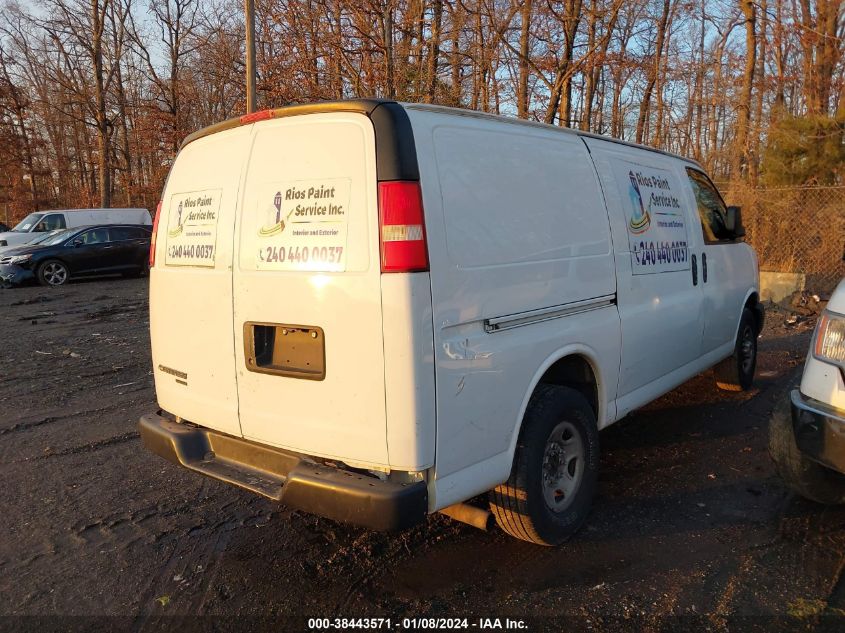 2014 CHEVROLET EXPRESS 3500 WORK VAN 1GCZGTCG0E1104454