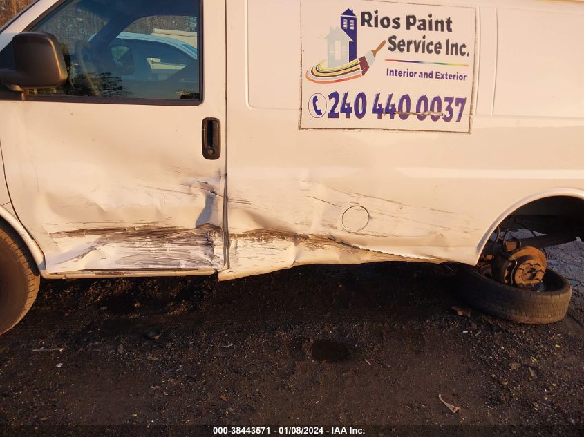 2014 CHEVROLET EXPRESS 3500 WORK VAN 1GCZGTCG0E1104454