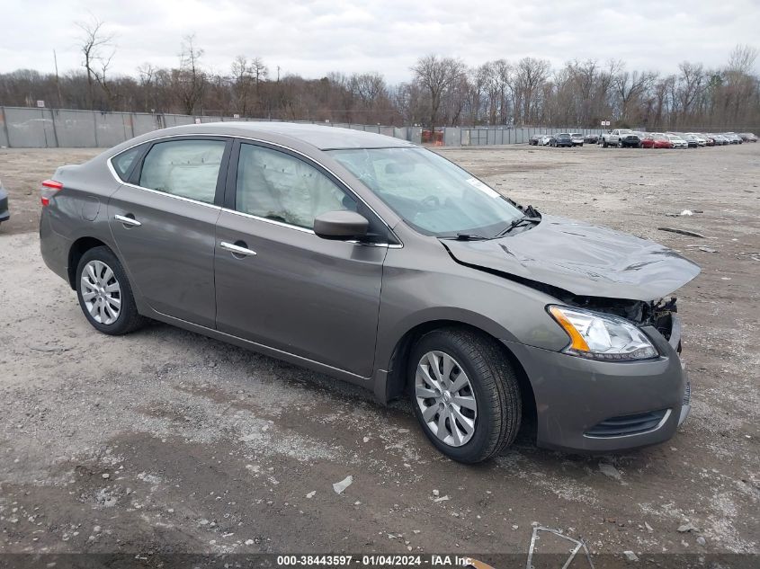 2015 NISSAN SENTRA SV - 3N1AB7AP8FL655105