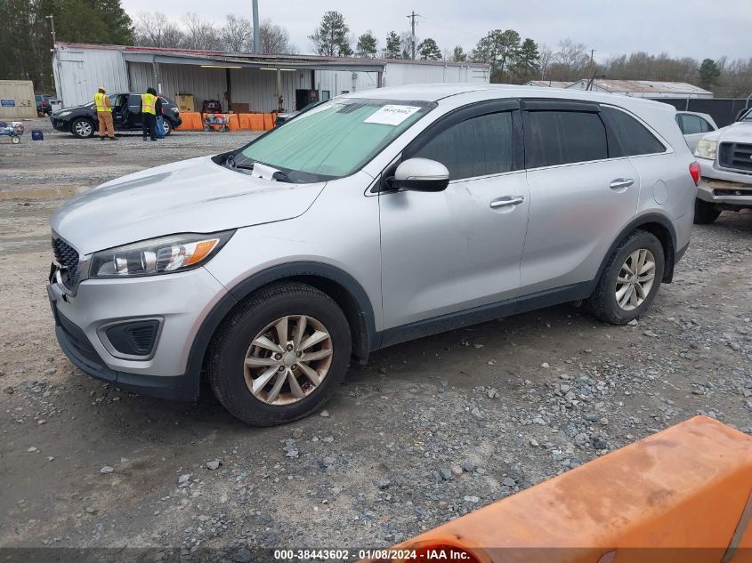 2016 KIA SORENTO 2.4L L - 5XYPG4A37GG154803