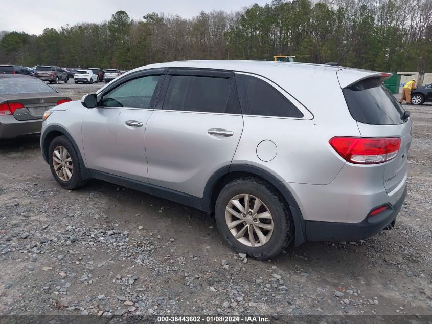 2016 KIA SORENTO 2.4L L - 5XYPG4A37GG154803