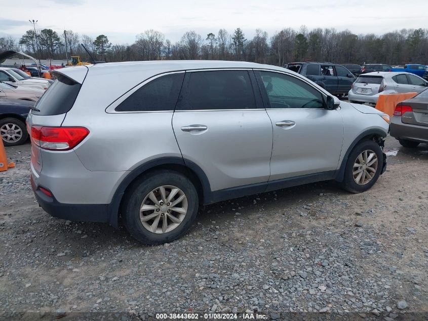 2016 KIA SORENTO 2.4L L - 5XYPG4A37GG154803