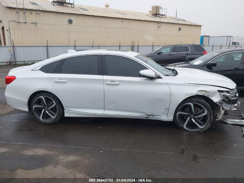 2019 HONDA ACCORD SPORT - 1HGCV2F33KA002108