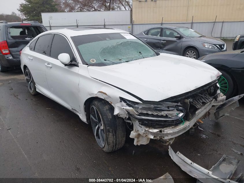 2019 HONDA ACCORD SPORT - 1HGCV2F33KA002108