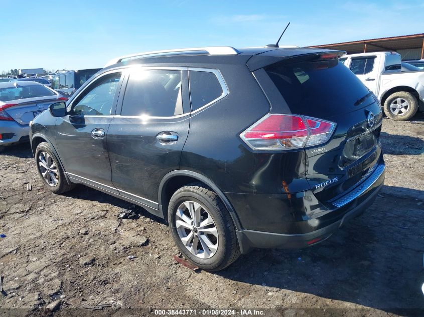 2016 NISSAN ROGUE S/SL/SV - KNMAT2MV6GP603808