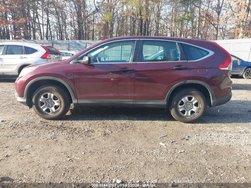 2014 HONDA CR-V LX - 5J6RM4H35EL120135