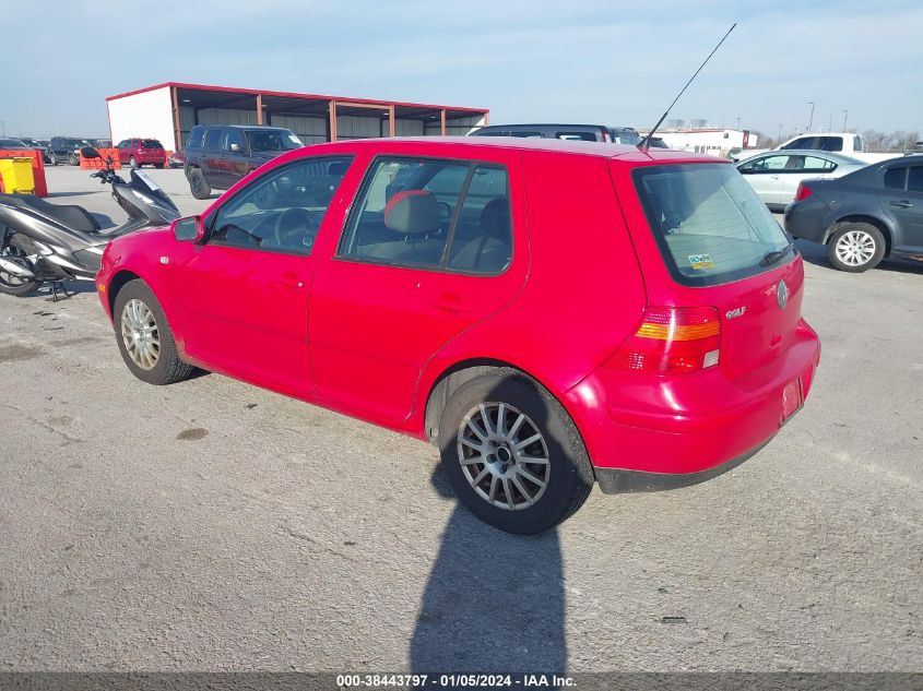 9BWGK61J834062266 | 2003 VOLKSWAGEN GOLF