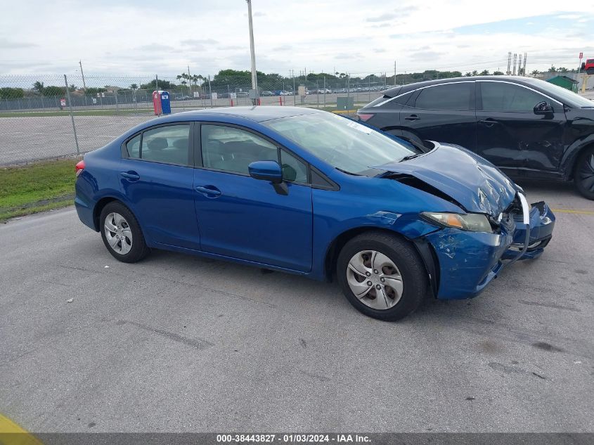 2015 HONDA CIVIC LX - 19XFB2F55FE062710