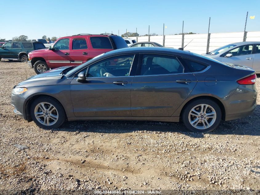 2018 FORD FUSION SE - 3FA6P0HD7JR276079