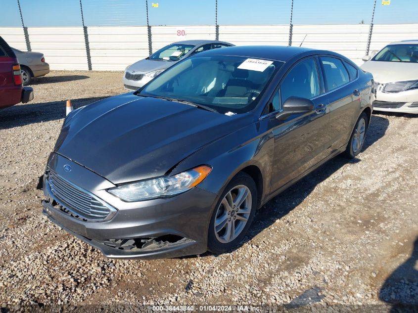 2018 FORD FUSION SE - 3FA6P0HD7JR276079