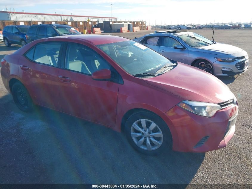 2016 TOYOTA COROLLA L/LE/LE PLS/PRM/S/S PLS - 2T1BURHE6GC666426