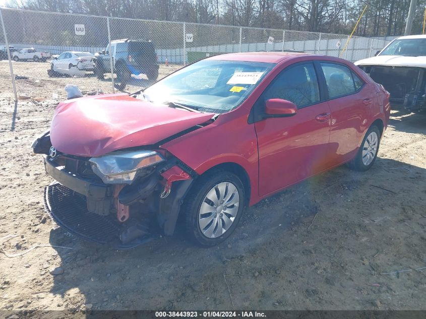 2014 TOYOTA COROLLA LE - 5YFBURHE4EP113271