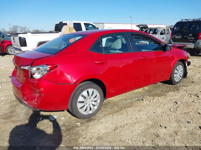 2014 TOYOTA COROLLA LE - 5YFBURHE4EP113271