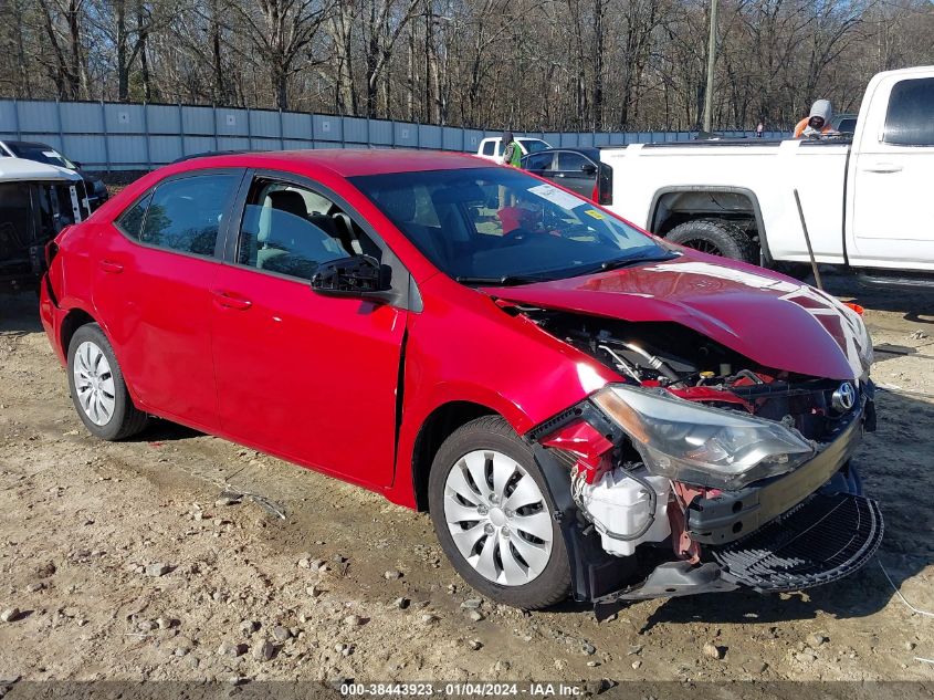 2014 TOYOTA COROLLA LE - 5YFBURHE4EP113271