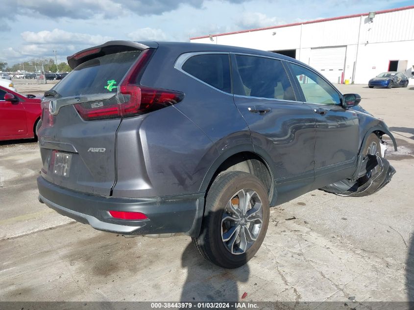 2022 HONDA CR-V AWD EX-L - 2HKRW2H80NH641610