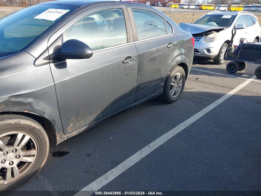 2014 CHEVROLET SONIC LT - 1G1JC5SHXE4182004
