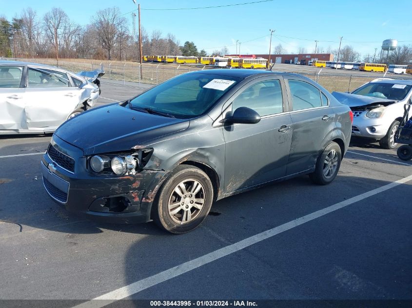 2014 CHEVROLET SONIC LT - 1G1JC5SHXE4182004