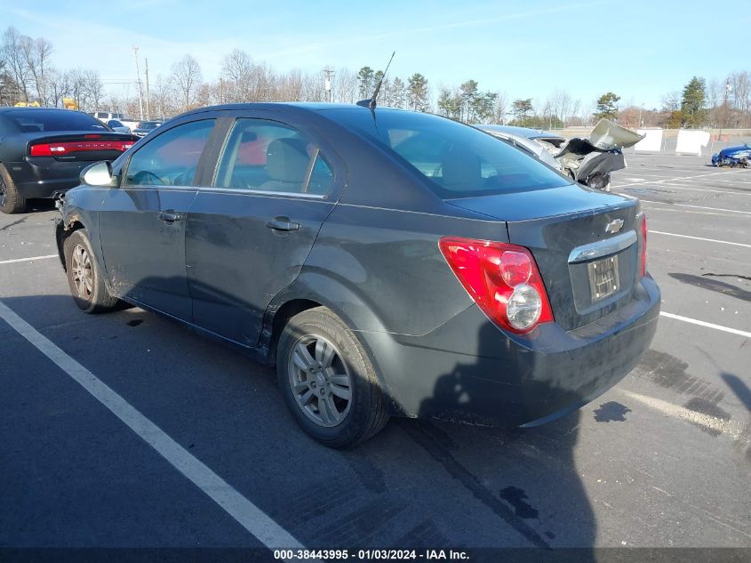 2014 CHEVROLET SONIC LT - 1G1JC5SHXE4182004