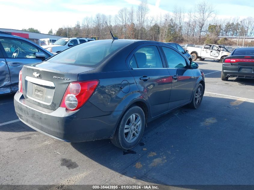 2014 CHEVROLET SONIC LT - 1G1JC5SHXE4182004