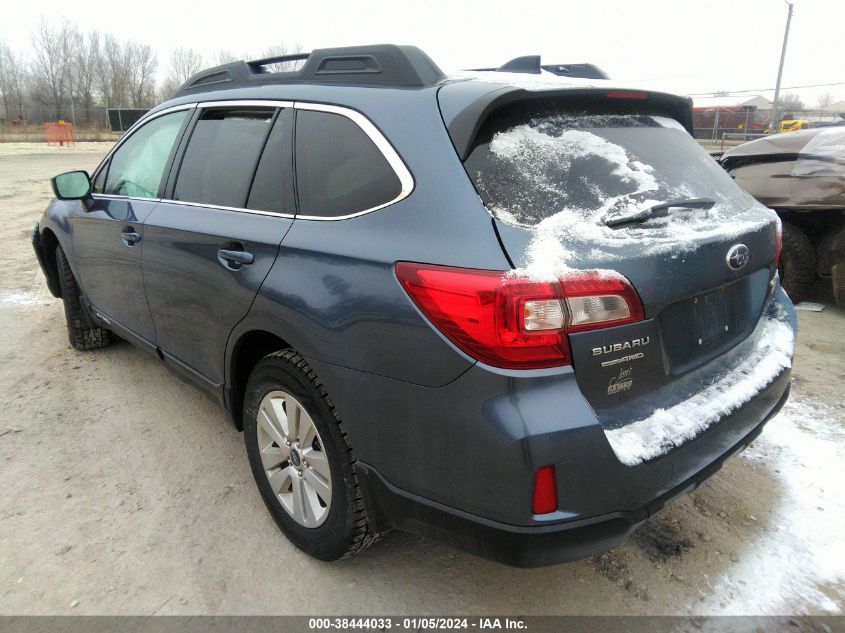 2017 SUBARU OUTBACK 2.5I PREMIUM - 4S4BSACC3H3376292