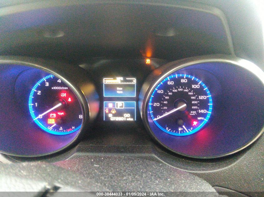 2017 SUBARU OUTBACK 2.5I PREMIUM - 4S4BSACC3H3376292