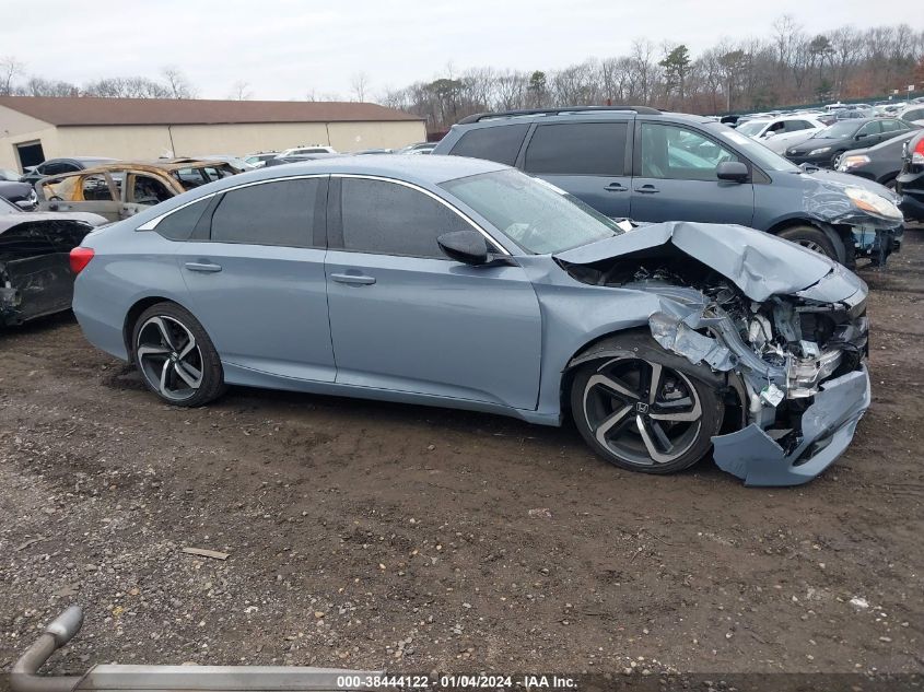 2022 HONDA ACCORD SPORT - 1HGCV1F39NA072355